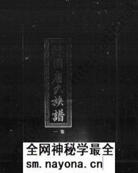 湖南唐氏族谱-资兴练团唐氏族谱 [7卷].pdf电子版预览图4