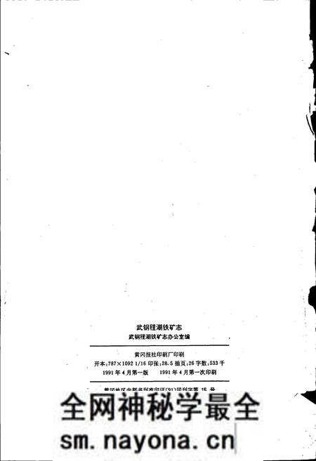 《武钢程潮铁矿志》.pdf电子版_湖北省志预览图2