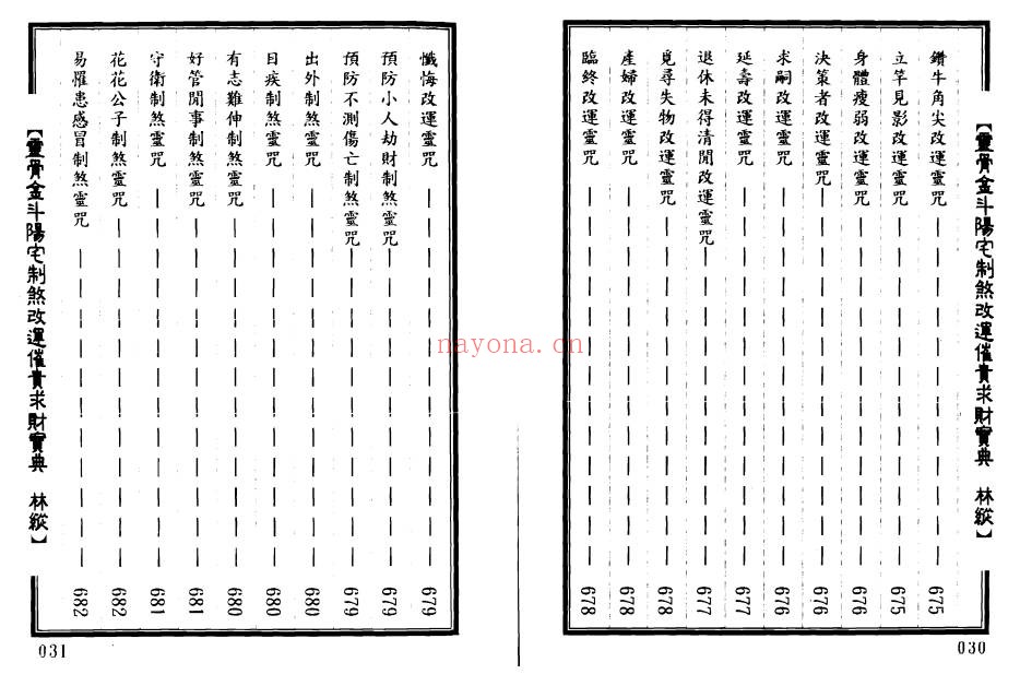 林纵灵骨金斗阳宅制煞改运催官求财宝典402页双面PDF