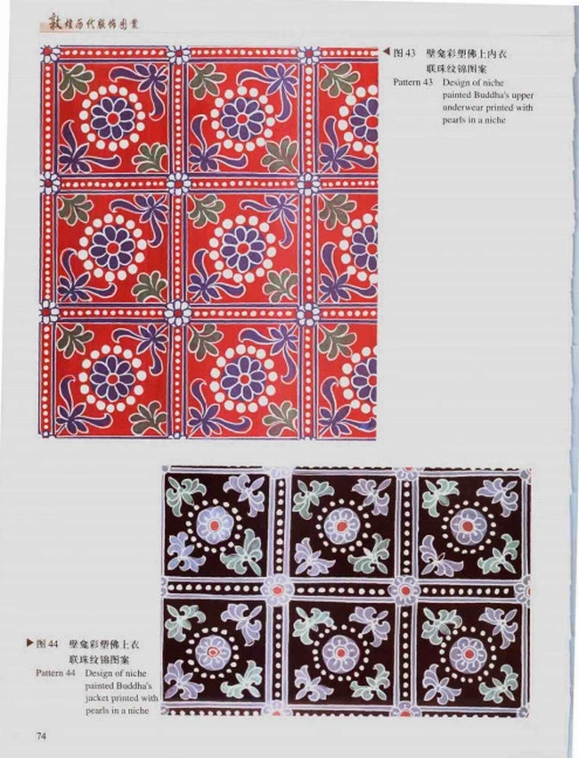 中国敦煌历代服饰图案插图 中国敦煌历代服饰图案插图