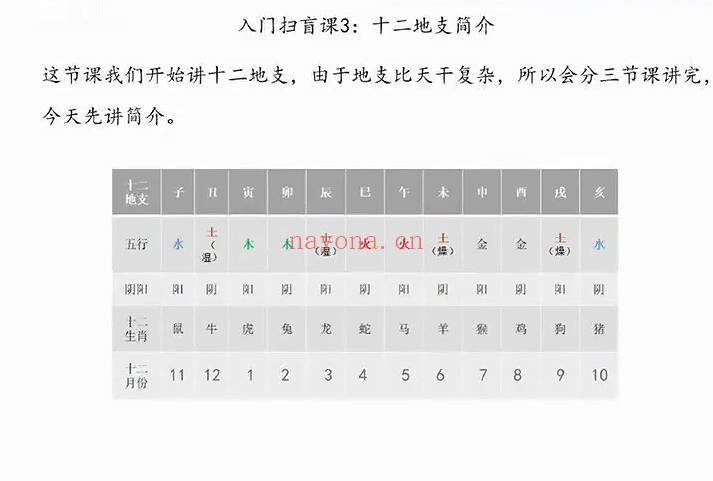 惟昕子平四柱八字初级课9集视频 八字入门