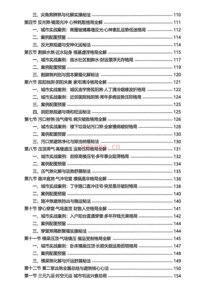 太极法八宅风水精解22页PDF 八宅风水