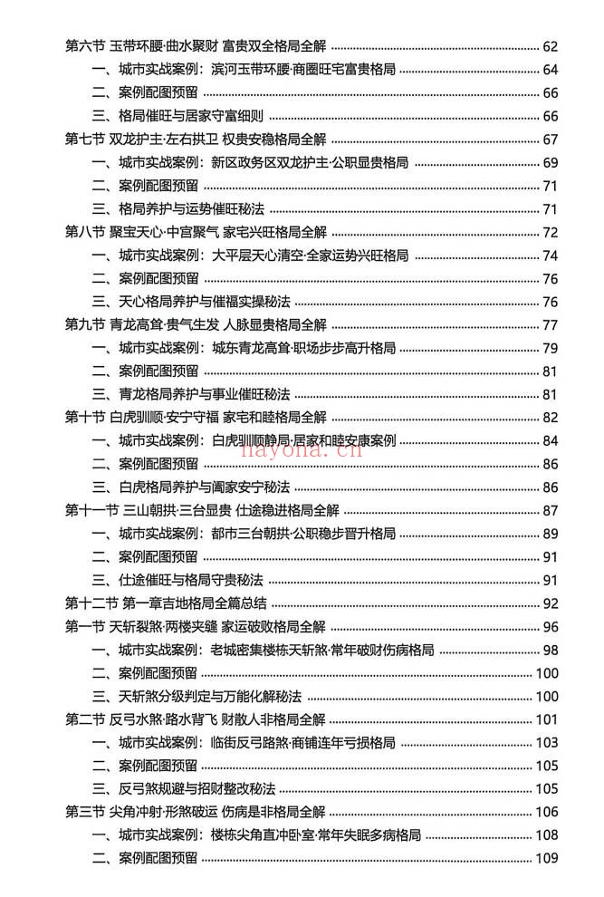 太极法八宅风水精解22页PDF 八宅风水