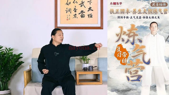 武当秘传42天扶正固本养生太极炼气营视频合集