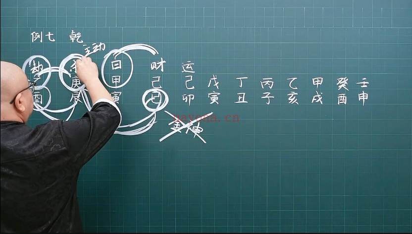 吕老师八字实战中级班第四章355集视频 八字教程