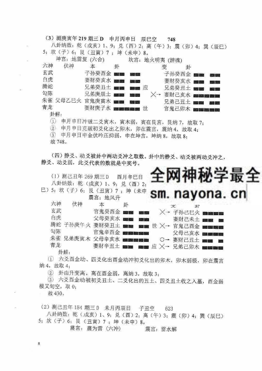 六爻归秀法系列教材六爻预测彩票3D 83页pdf