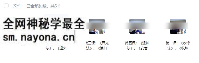 安道长带你五天学会十个法术视频+文档