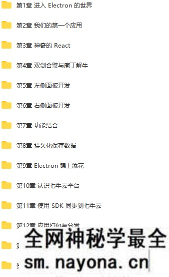 Electron+React+七牛云 实战跨平台桌面应用