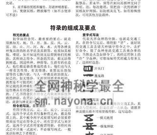 K2232符咒画法用法速成秘笈PDF电子书45页
