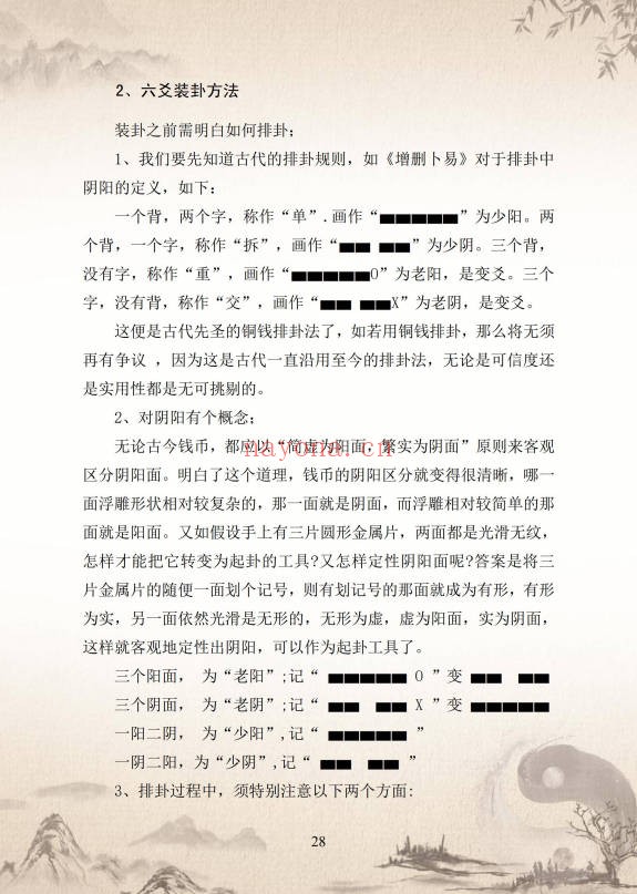 九华卦师六爻实战入门指迷199页PDF 六爻教程