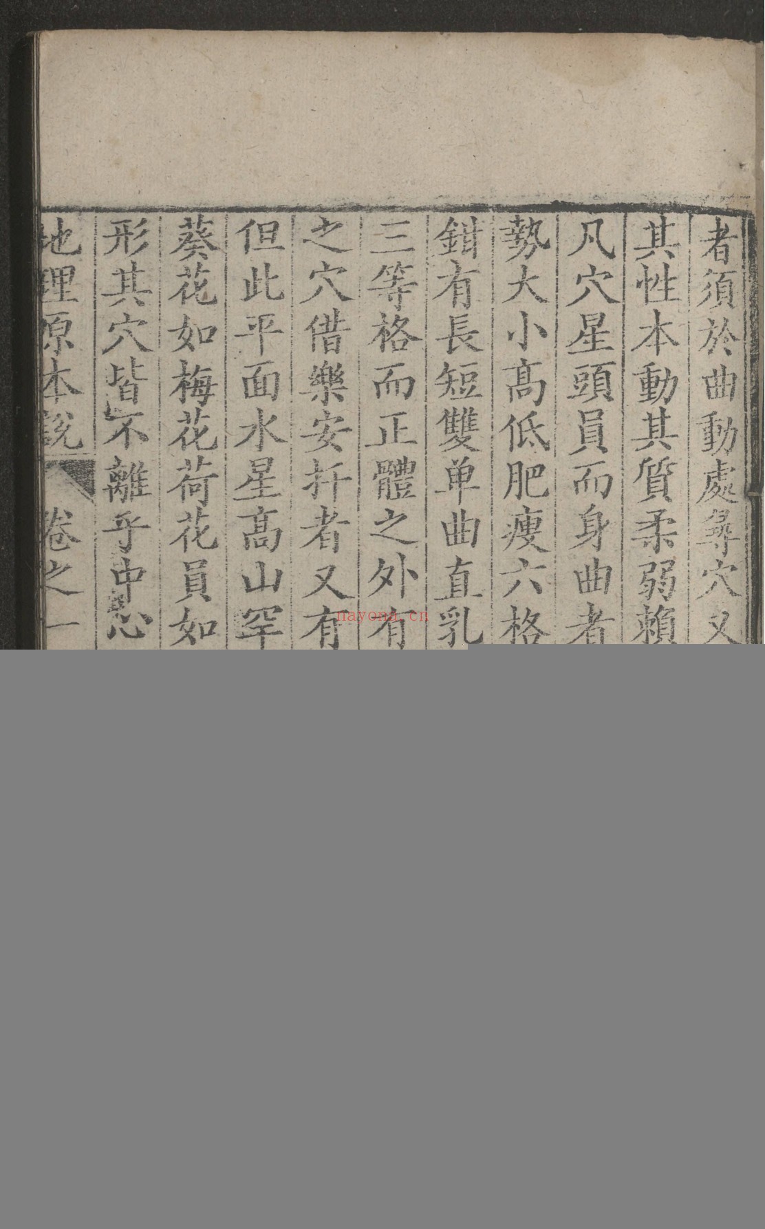 地理原本说 四卷