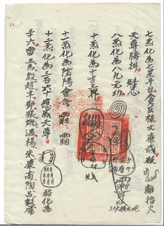 符法治病道林杂法171页PDF 符咒秘法