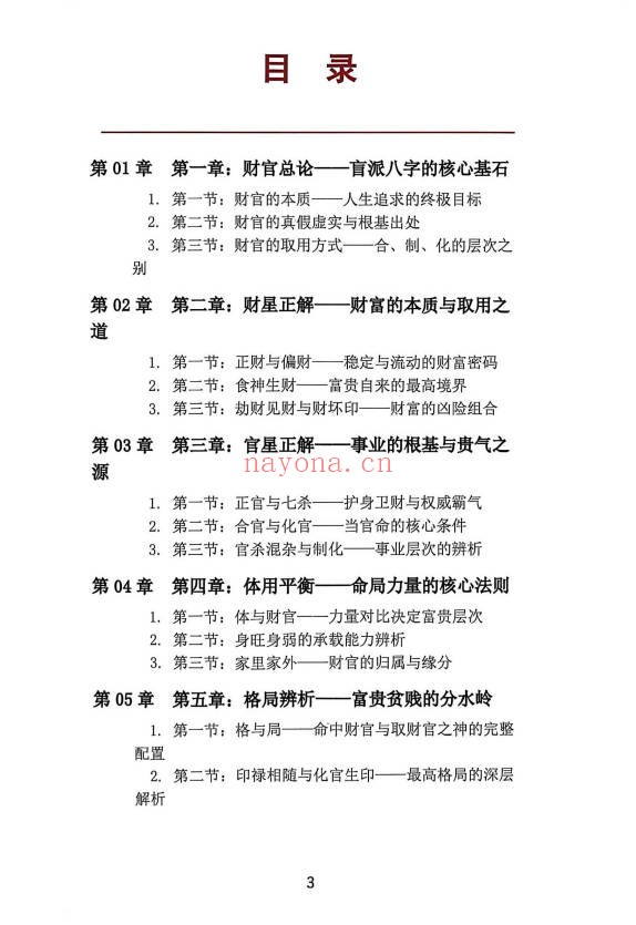 杨清娟盲派八字财官专论358页PDF 盲派命理