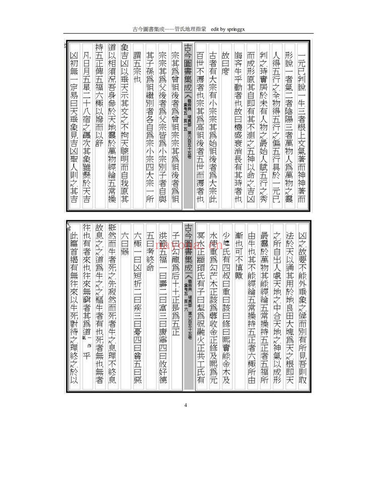 《管氏地理指蒙》PDF电子书（214页）
