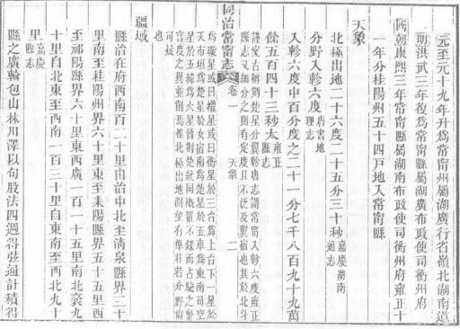 同治常宁县志（共一、二册）