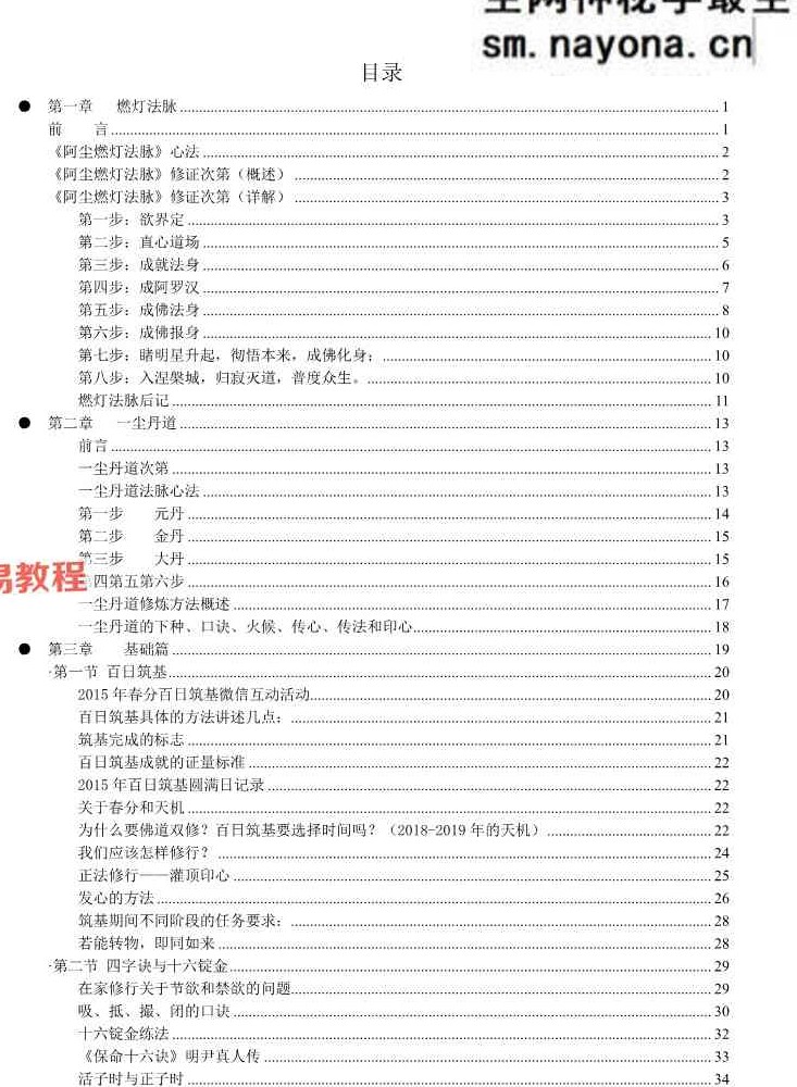 一尘丹道燃灯法脉（460页）.pdf