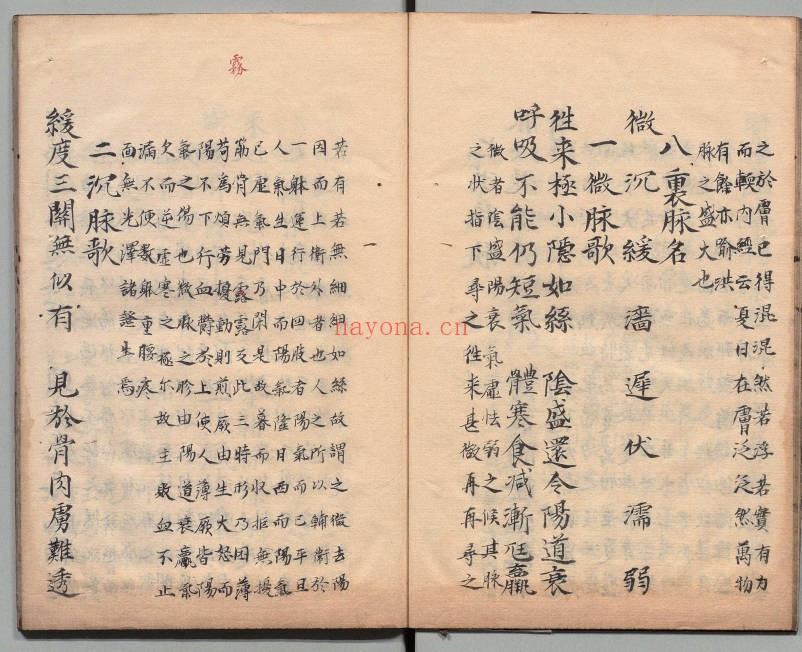 中医古籍决脉精要26筒子页PDF 中医脉诊