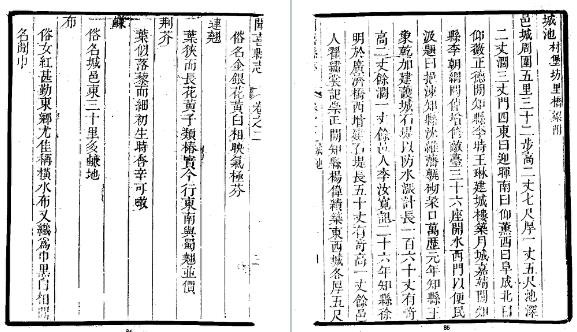 乾隆闻喜县志（1-6册）