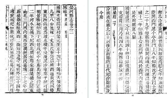 光绪荣河县志（1-2册）