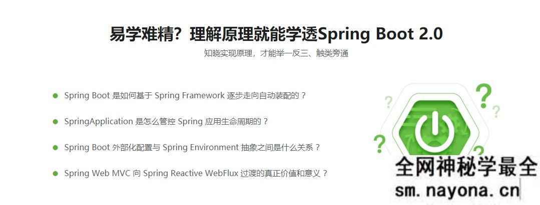 【JAVA】Spring Boot2.0深度实践 核心原理拆解+源码分析