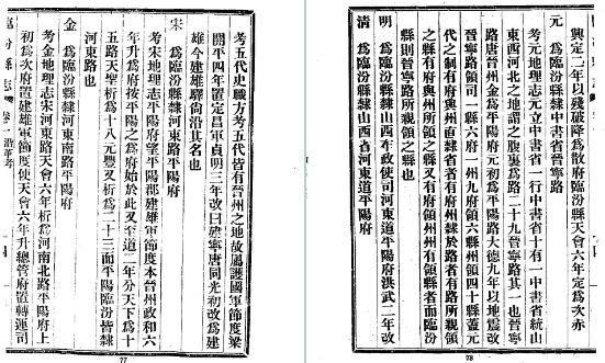 民国临汾县志（1-3册）