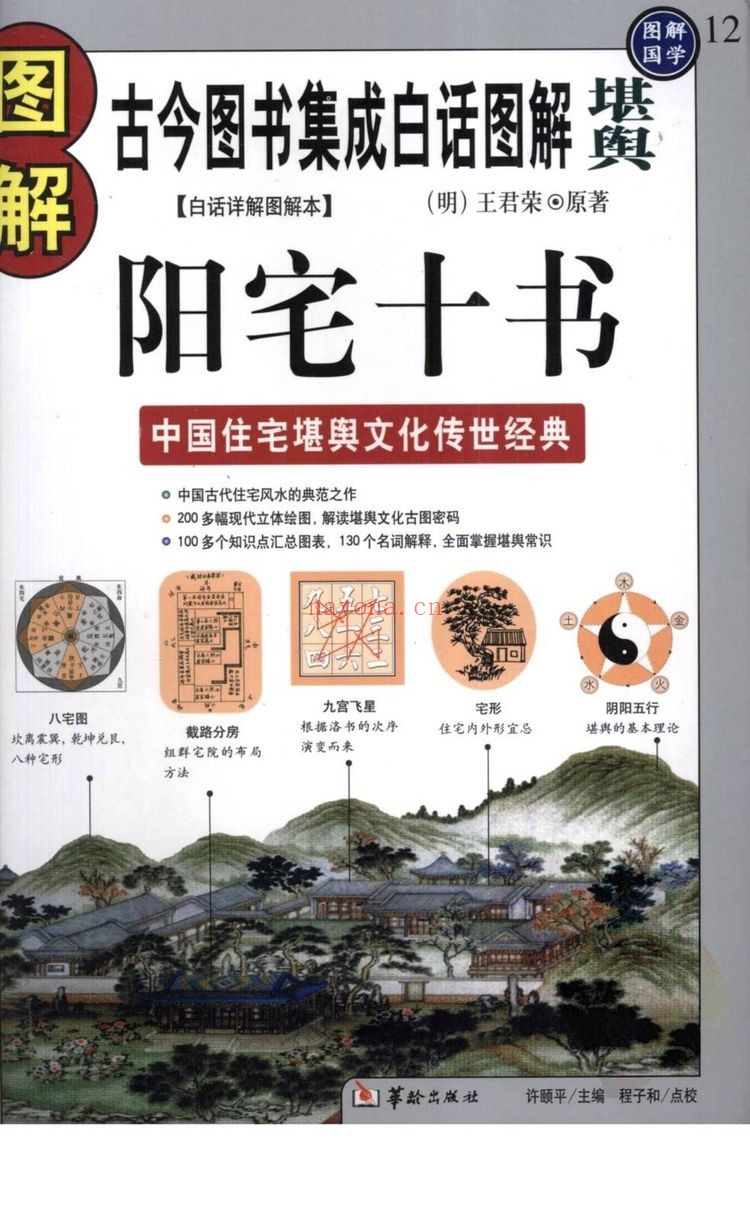 《钦定古今图书集成博物汇编艺术典阳宅十书 卷六百七十五至卷六百七十八》PDF电子书（3册PDF电子书）