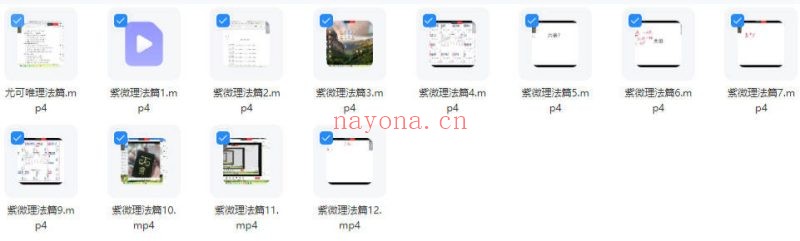 尤可唯紫微理法篇12集视频 紫微教程