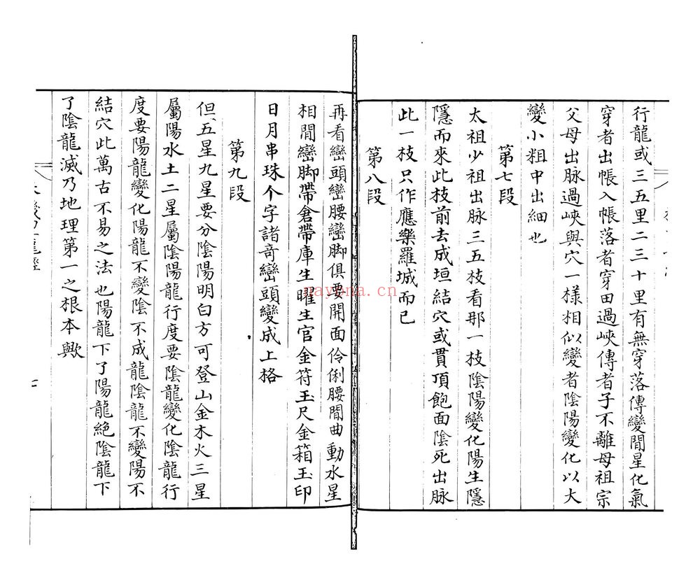 《天机望龙经》PDF电子书（21页）