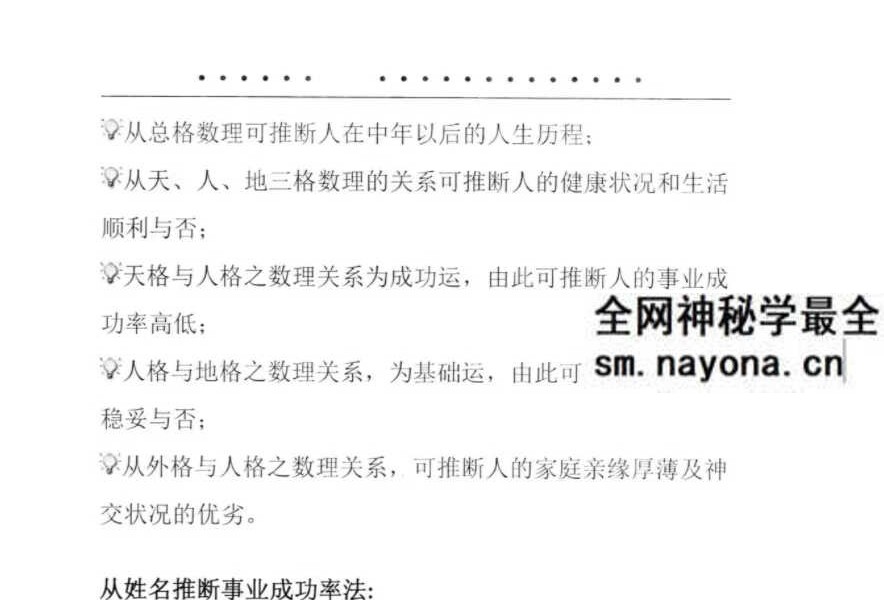 靖明子 易靖道人《中国姓名学、汉字磁场姓名》高级教材234页