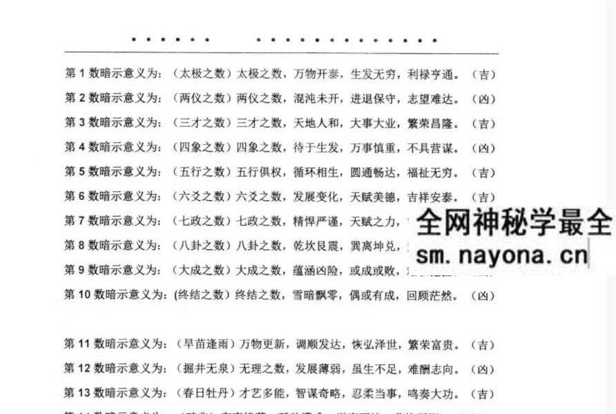 靖明子 易靖道人《中国姓名学、汉字磁场姓名》高级教材234页