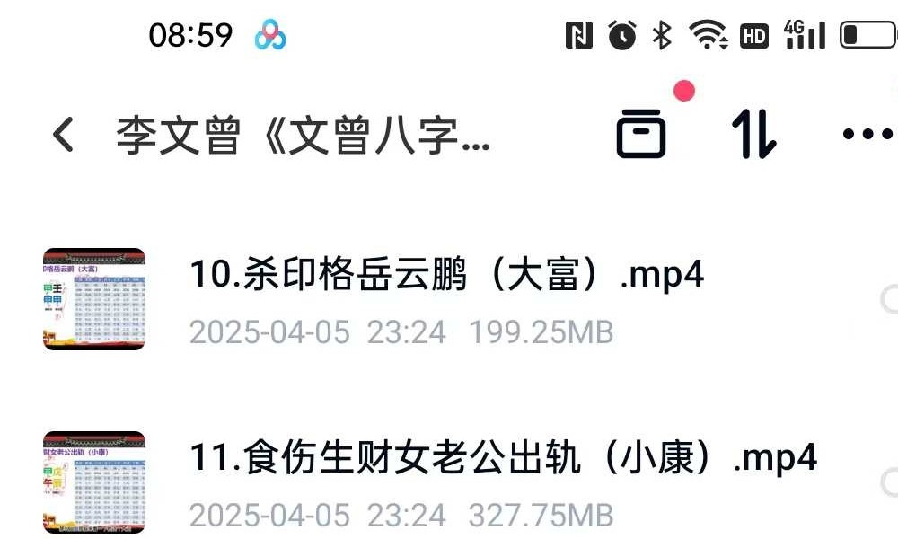 李文曾《文曾八字案例精解视频》34集