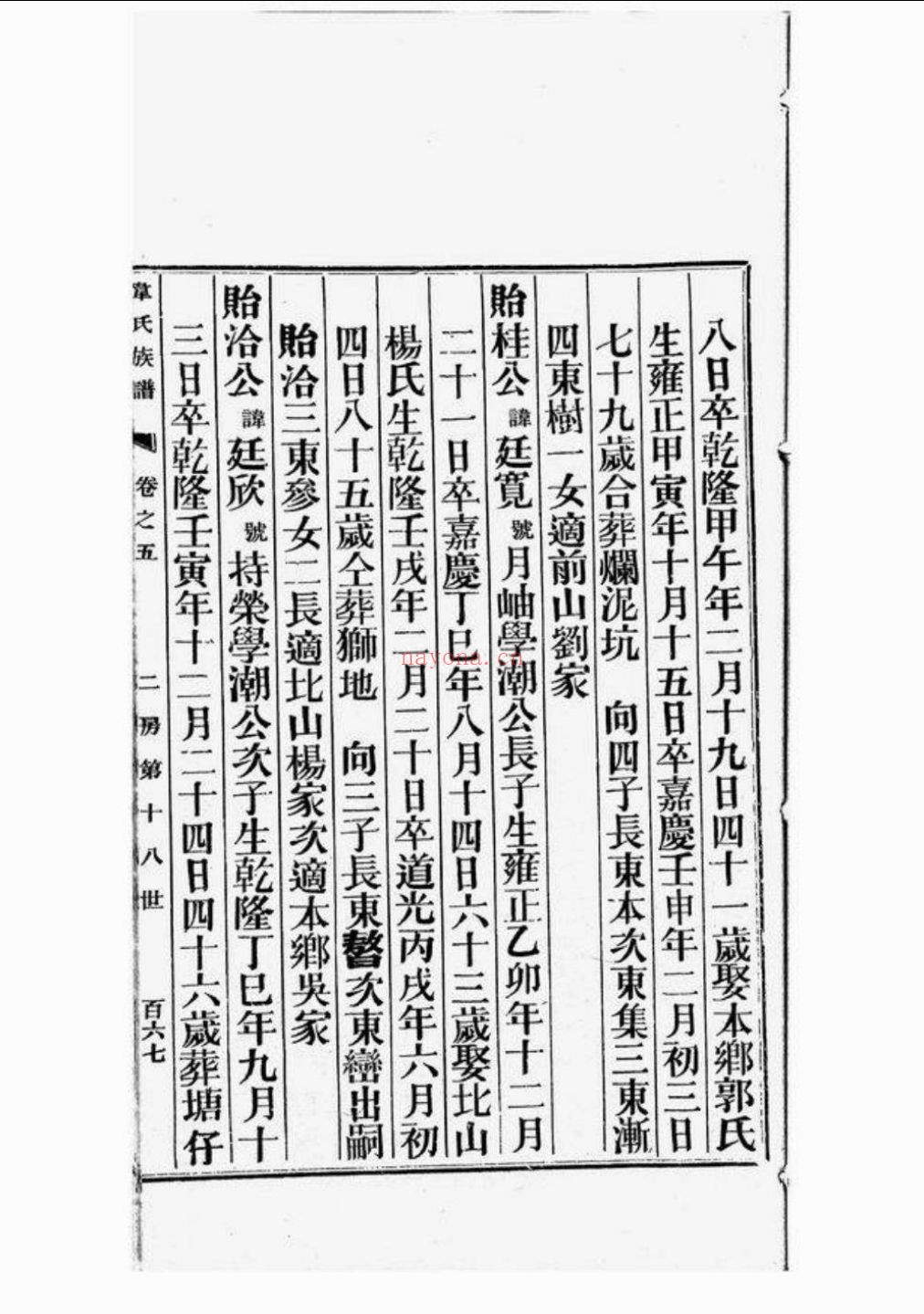 韦氏宗谱族谱