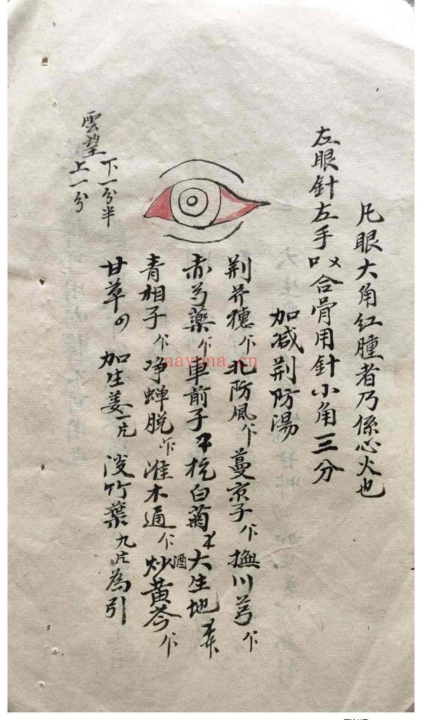 《眼有七十二问医有个别眼病虚实冷热论》10