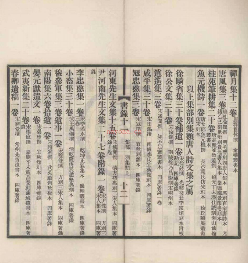 天一阁图书馆藏古籍资源(第011部分)
