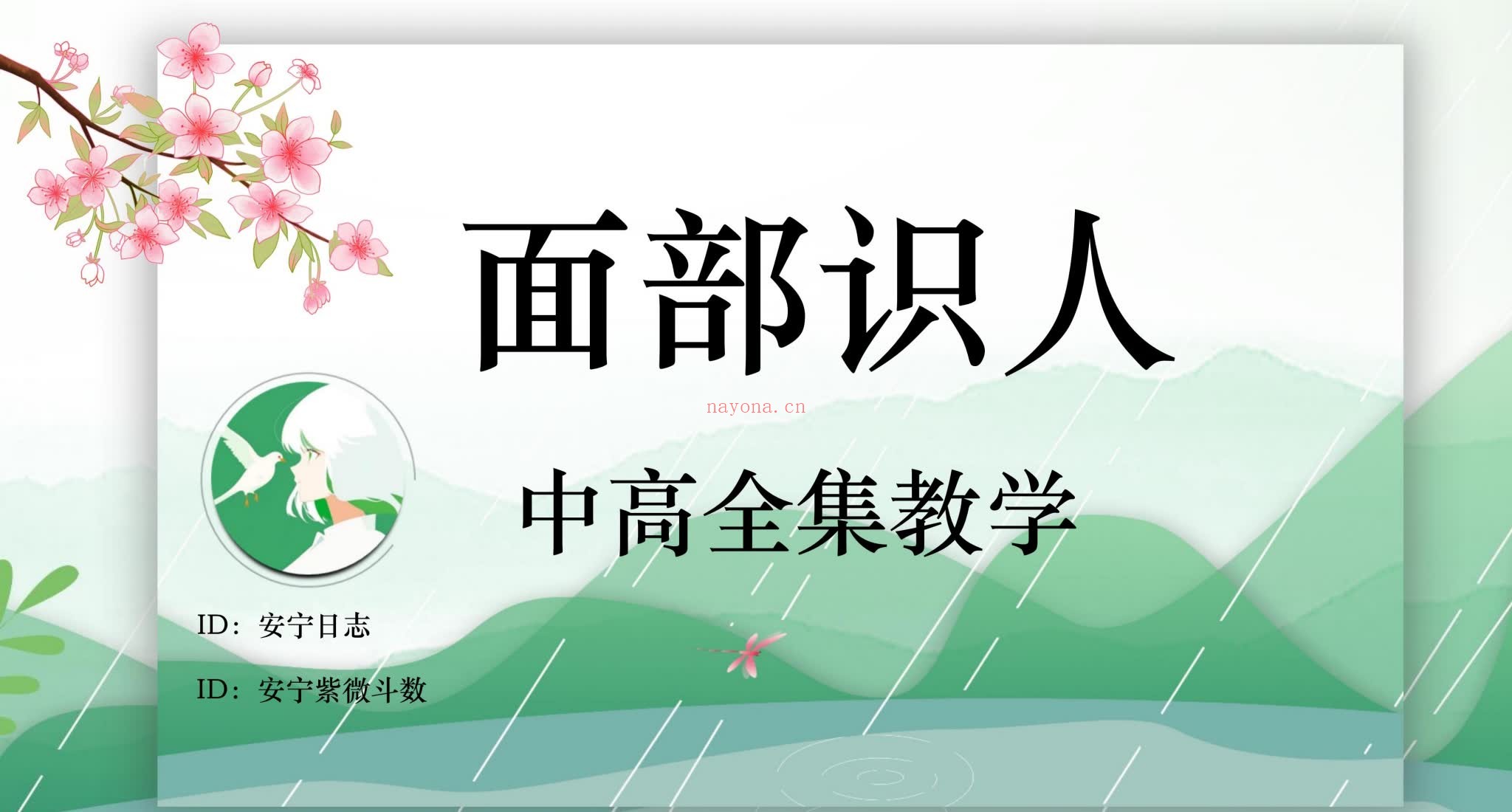 安宁日志《面相美学》19集视频