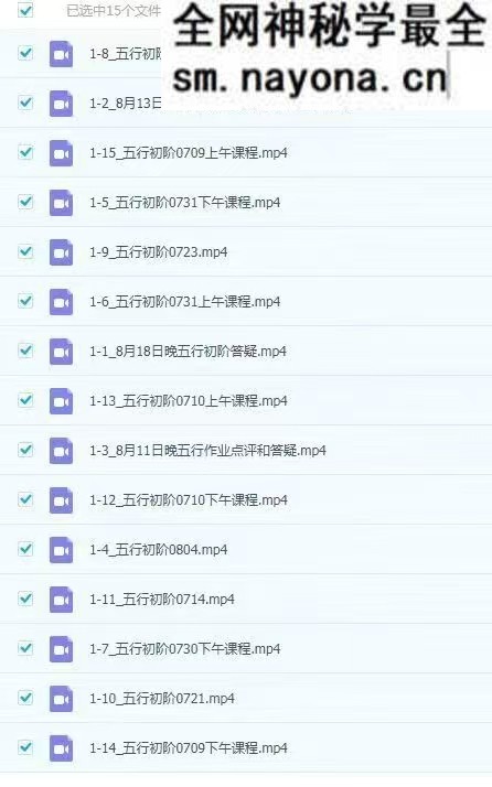 洛谦八字·阴阳五人行生规划初中高阶三课程