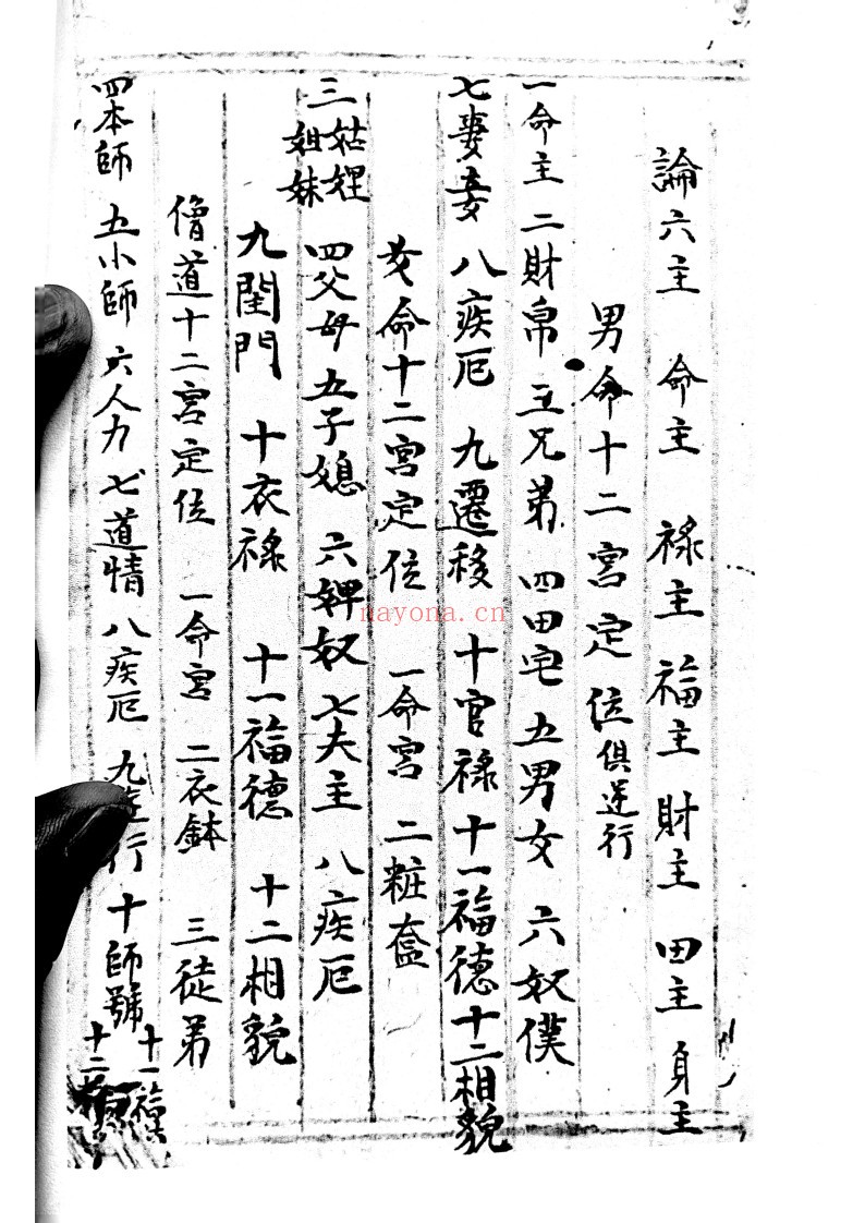 家传命理正宗