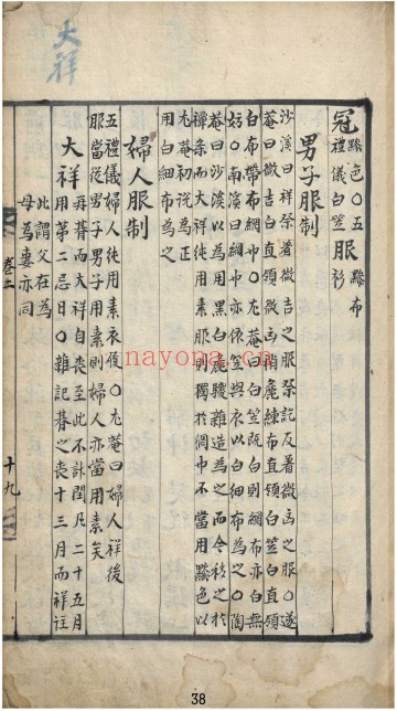 丧礼便览（2卷）