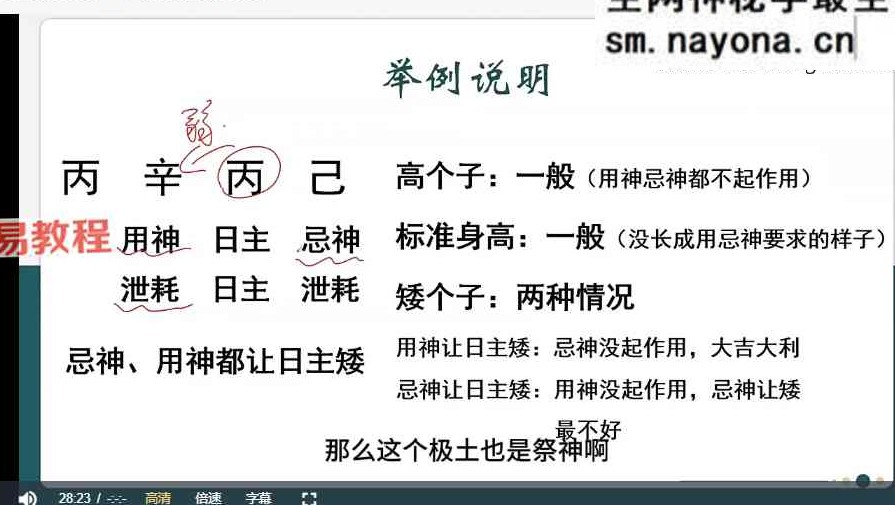 高秀萍吕氏八字命理课 视频25集