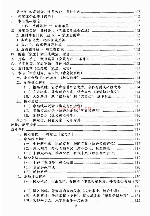 杨清娟顶级命理家里家外盲派断命唯重做功214页PDF