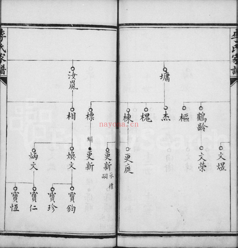 美国犹他州家谱图书馆藏家谱（天津部分）