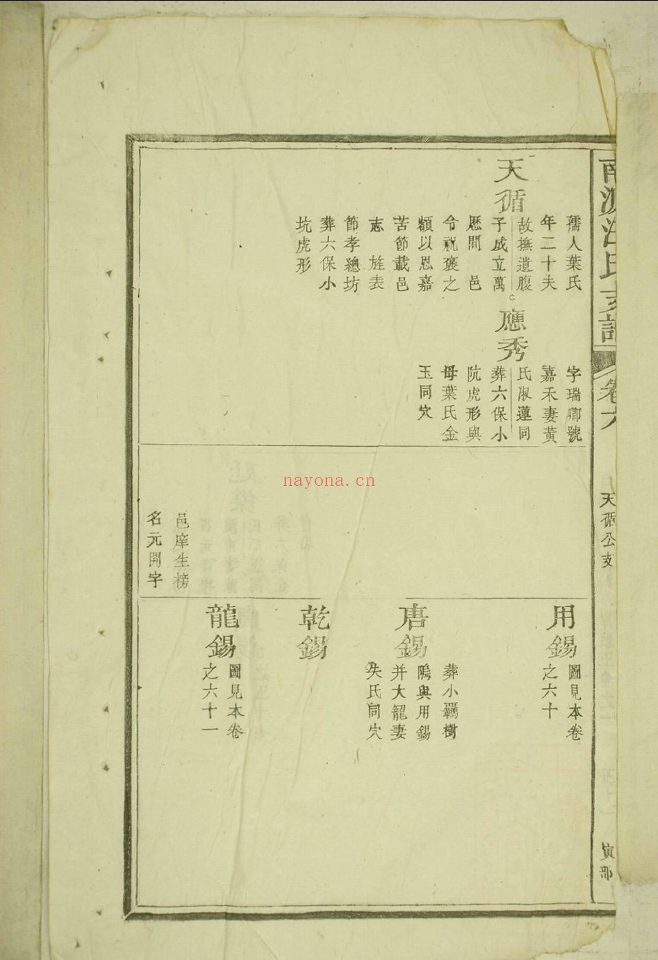 国家图书馆特色库家谱(第079辑)