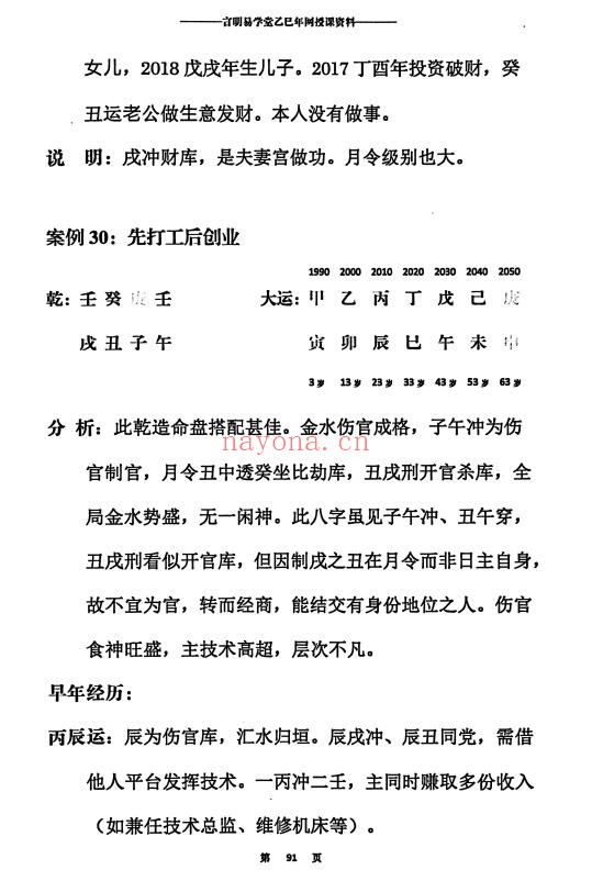 段‮业建‬高徒言明 言明学堂《大易至简+四柱统宗+天地乾坤+大道归宗》四册 八字命理 第7张