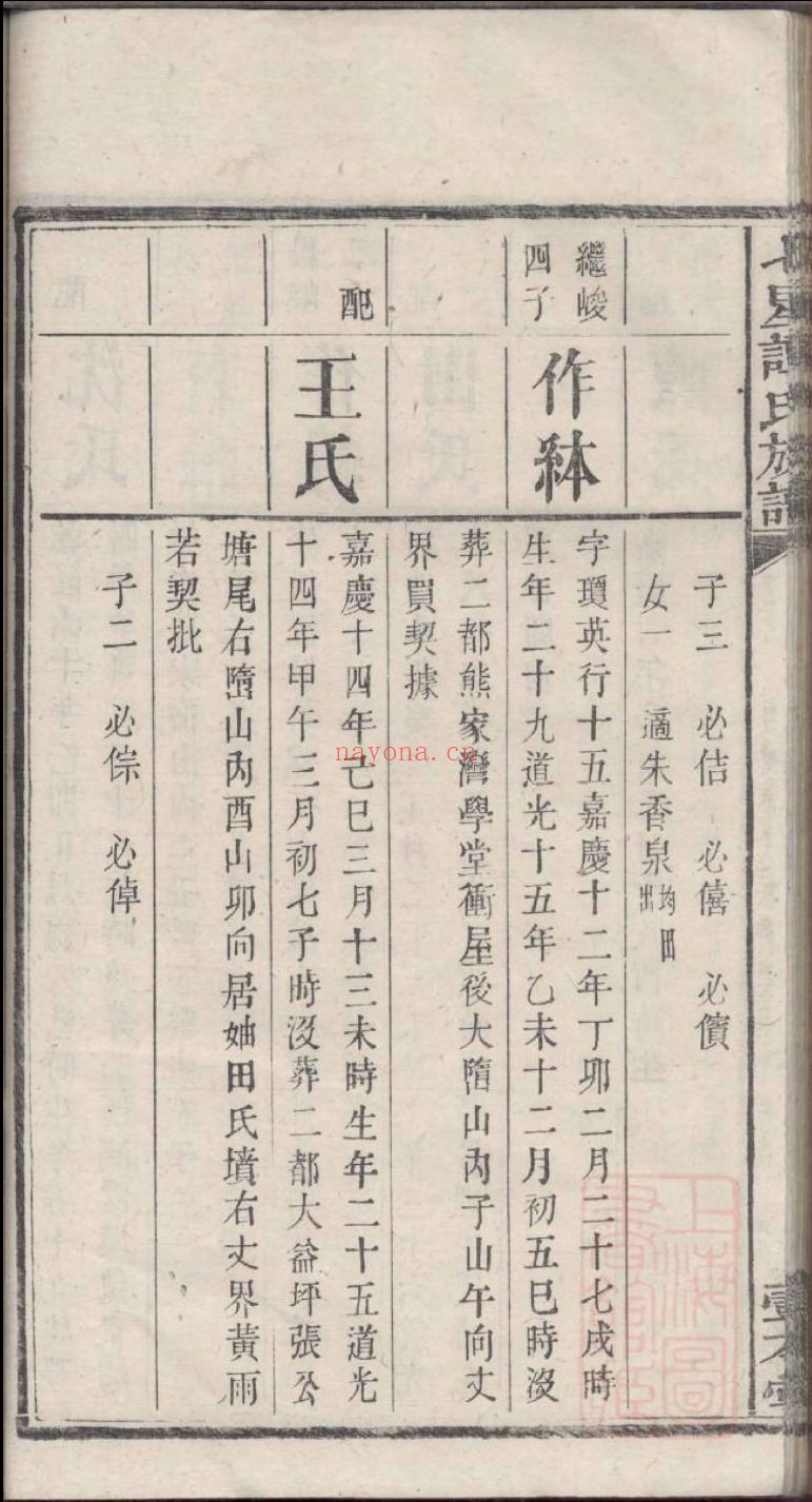 国家图书馆特色库家谱(第031辑)