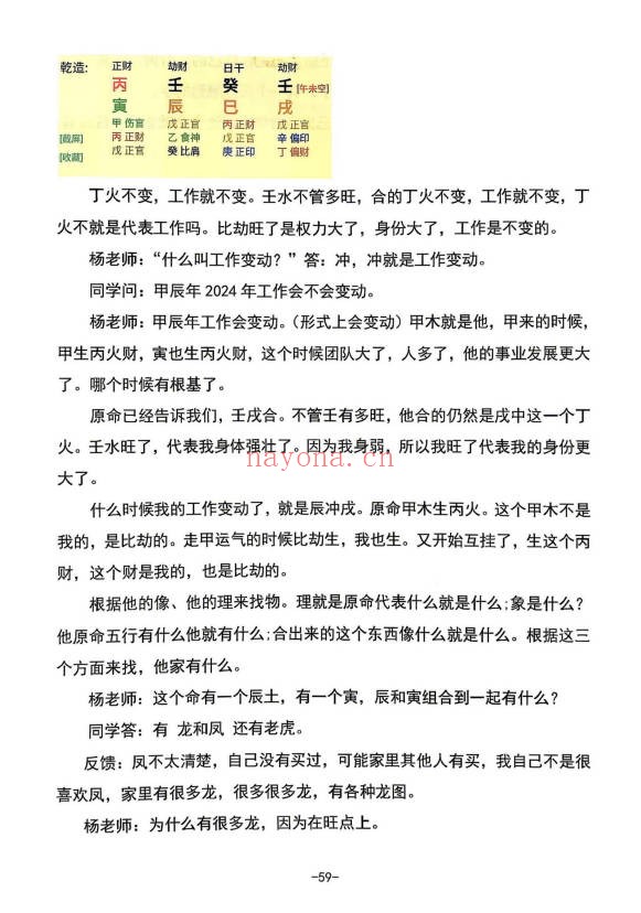 杨清娟盲派命理高维玄机布局197页PDF 盲派命理