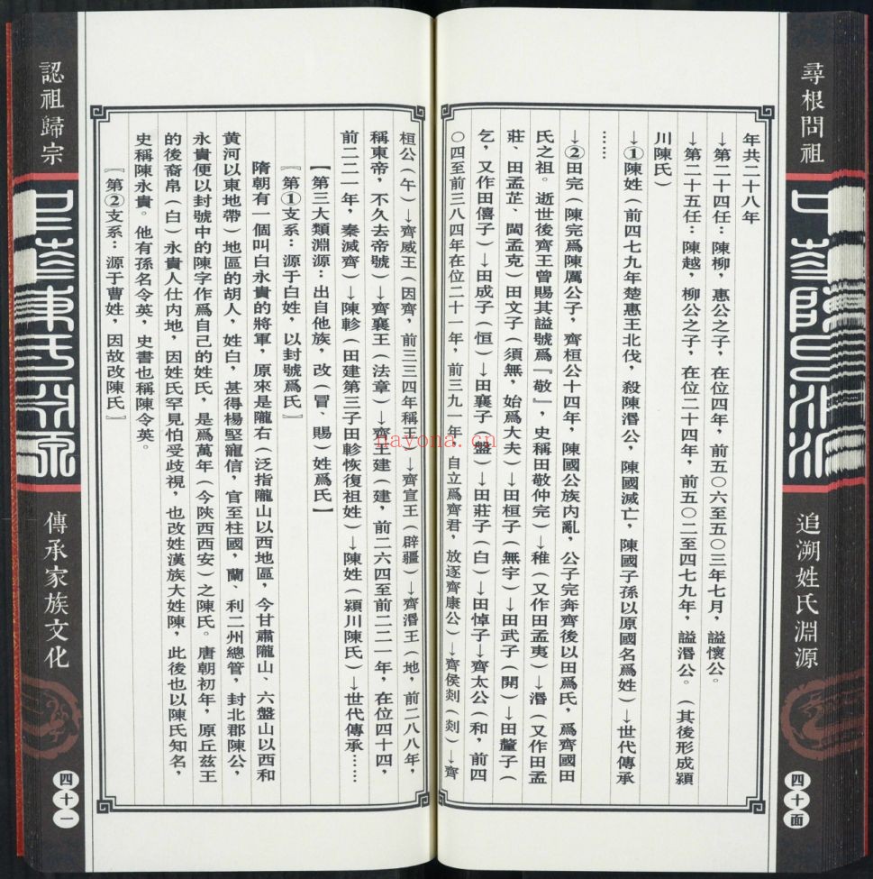 美国犹他州家谱图书馆藏家谱（中国部分）