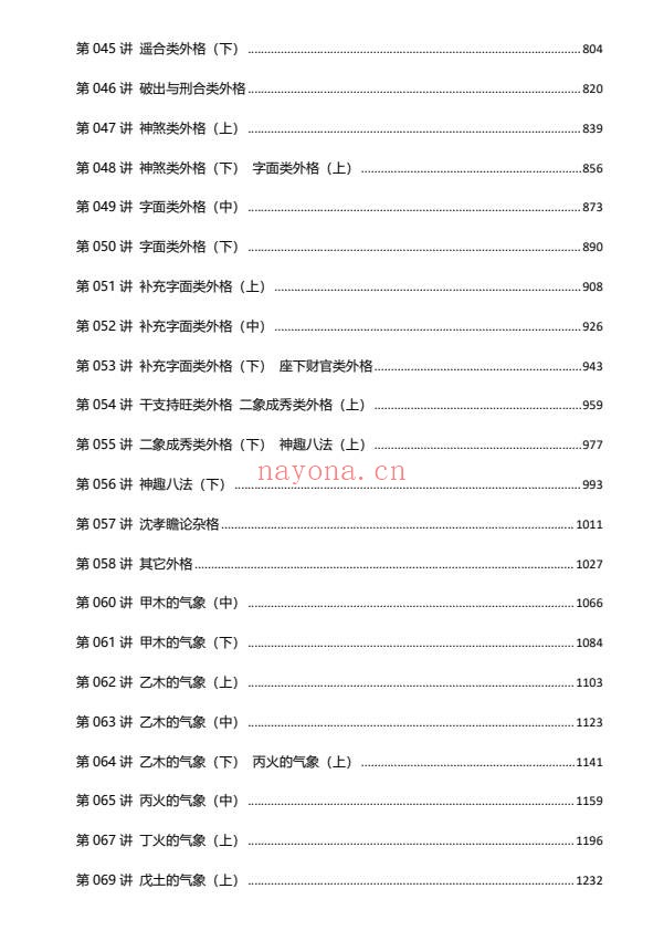 方外客盲派高级班文字版3本共3100页PDF 盲派命理