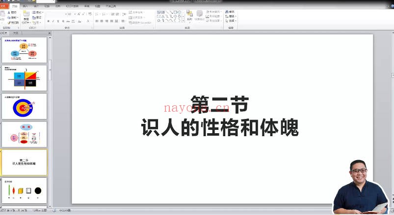 解现申纵横识人系统课66节视频 识人教程