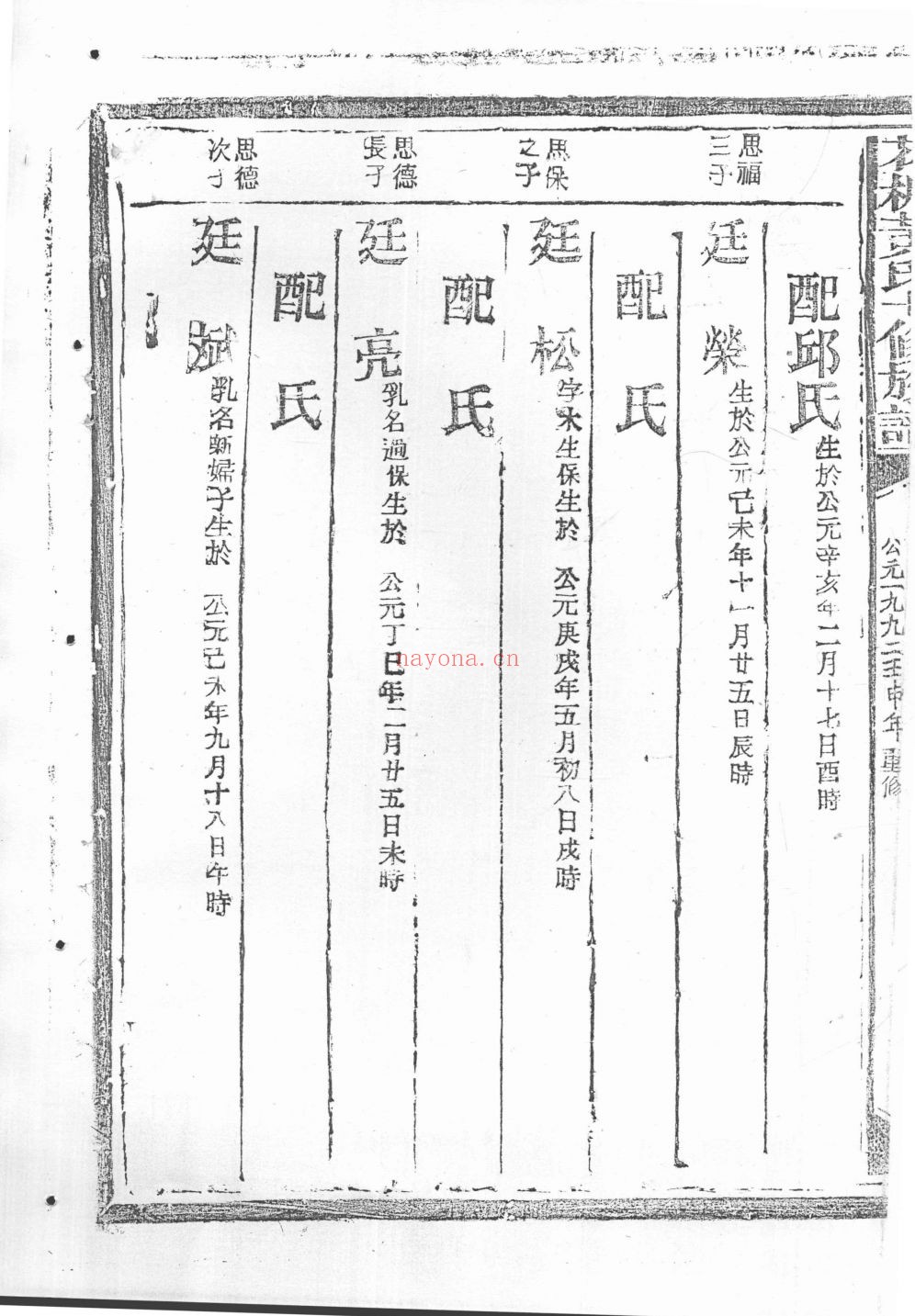 家谱(零散收集)共134册