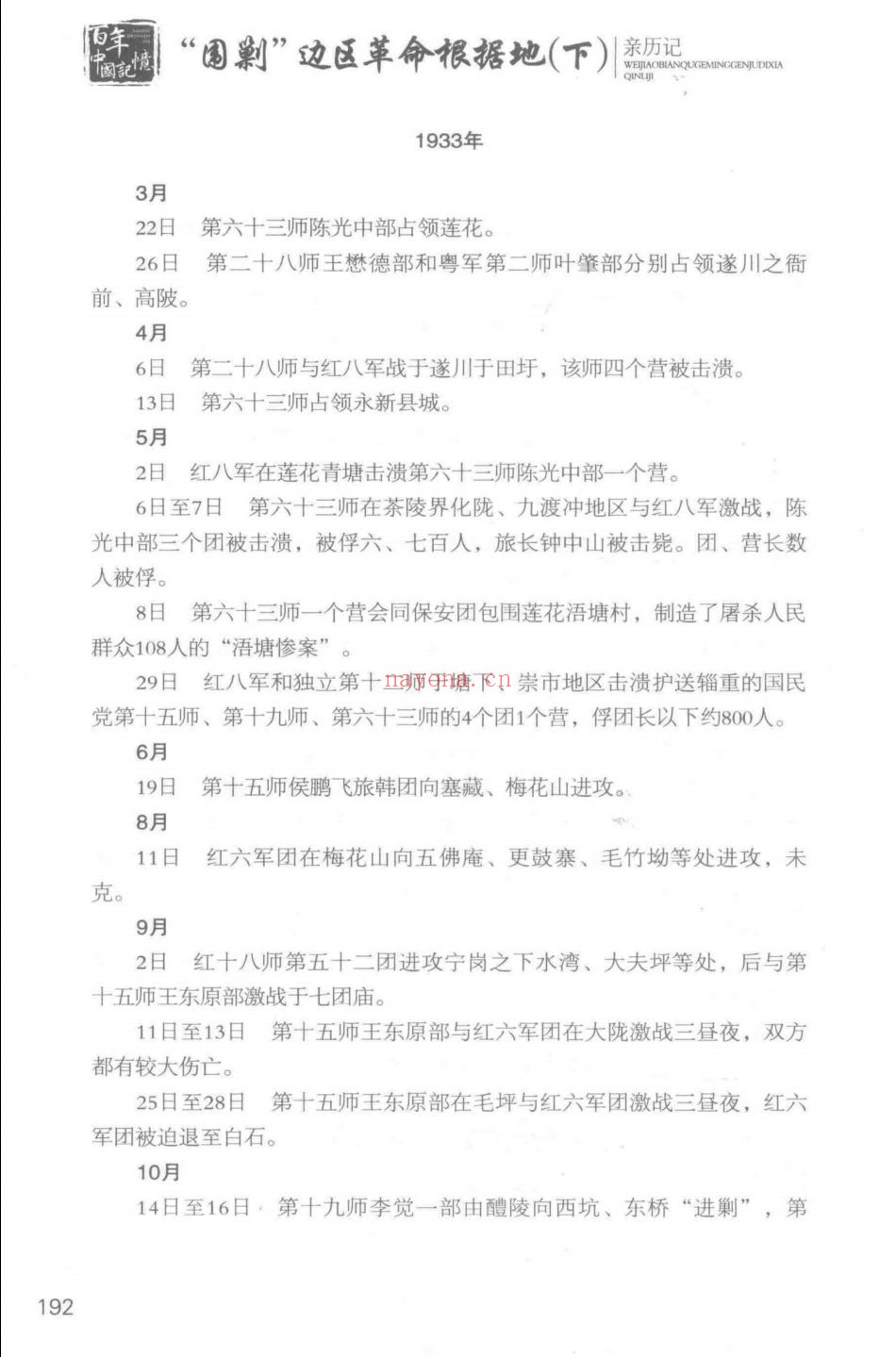 百年中国记忆 文史资料百部经典文库